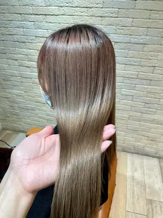 ロング 亀川蓮 Agu hairのヘアスタイル