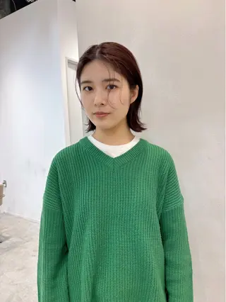 ショート 青木 優歩のヘアスタイル