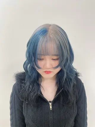 カラー デザインカラー/メ イク/平塚/Aikaのヘアスタイル
