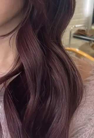 セミロング ❤︎韓国レイヤー❤︎ アカリのヘアスタイル