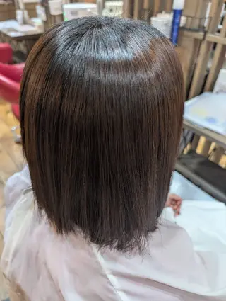 パーマ 清明 杏友見のヘアスタイル