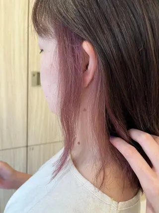 ミディアム 田中 瑞妃のヘアスタイル