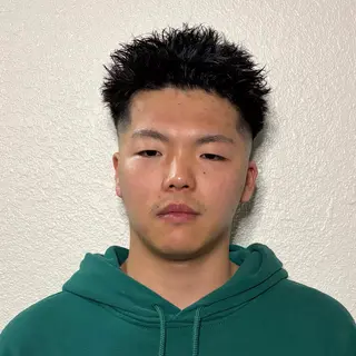 パーマ メンズ 志村 シュンスケのヘアスタイル