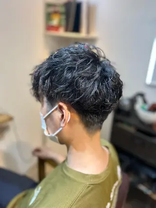 パーマ メンズ SASAKI NOAのヘアスタイル