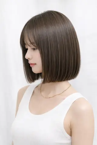 ミディアム 島田 陸駆のヘアスタイル