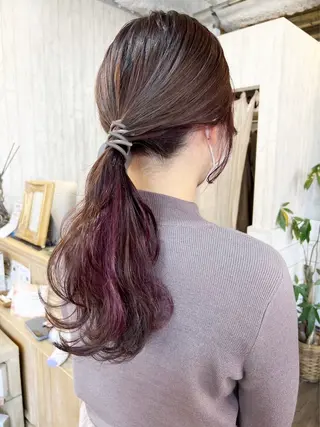 ロング 透明感/レイヤー /ayaneのヘアスタイル