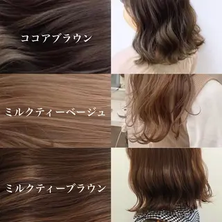ミディアム 【髪質改善のプロ】 上野/EMILのヘアスタイル