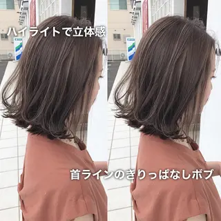 ミディアム 具志 正太のヘアスタイル
