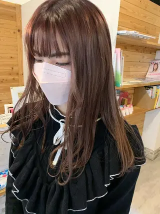 セミロング hair＆make LAMP所属・LAMP mashiroのヘアスタイル