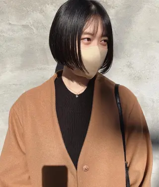 ミディアム 髪質改善 moriのヘアスタイル