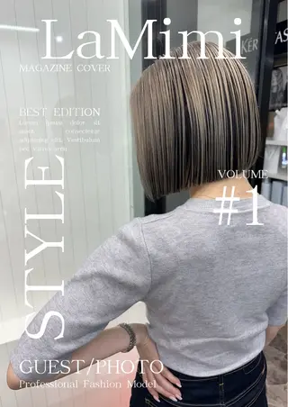 ショート カラー La Mimiのヘアスタイル