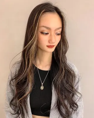 ロング カラー box mico. mutsumiのヘアスタイル