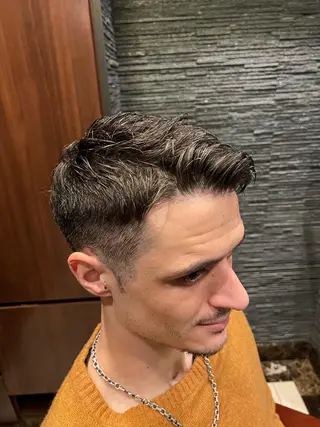 ショート メンズ ヒロ銀座　さかうえ ひかる💈のヘアスタイル