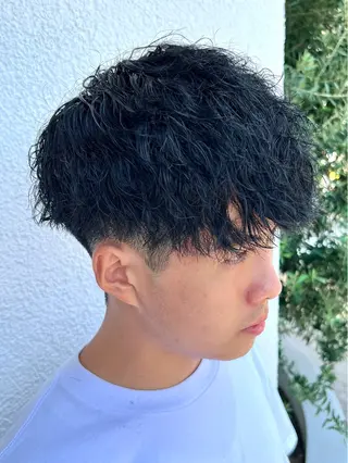 ショート パーマ メンズ メンズパーマ職人 加藤 弘貴のヘアスタイル