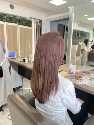ロング カラー ヘッドスパ/ 鎌倉　アズサのヘアスタイル