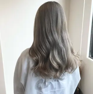 ロング カラー 髪質改善/韓国ヘア 顔まわり特化yutoのヘアスタイル