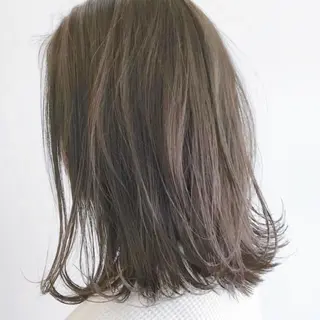 ミディアム カラー 大人可愛いショート 原田美千留のヘアスタイル