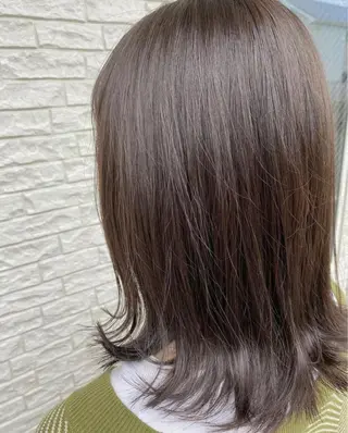 ミディアム カラー mae shiiharaのヘアスタイル