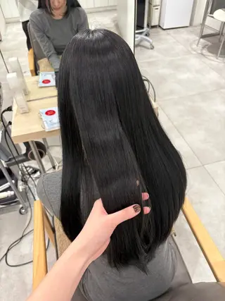 ロング 中本 璃空のヘアスタイル