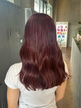 カラー 🎀艶ハイトーン特化 🎀セナのヘアスタイル