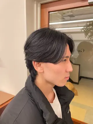 ミディアム メンズ ✨️パーマ✨ たなかひろとのヘアスタイル