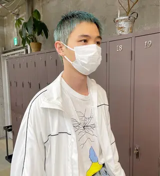 ショート カラー メンズ a rikaのヘアスタイル