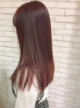 ロング カラー HAUS 片山みほのヘアスタイル