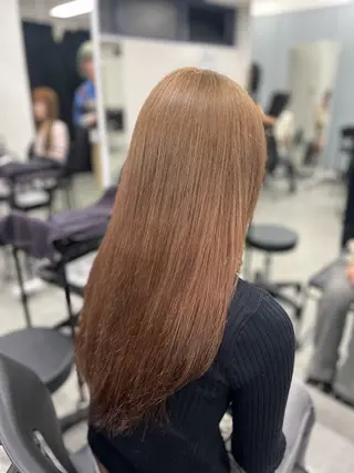 ロング カラー 透明感×似合わせ ピンクヘアsyuyaのヘアスタイル