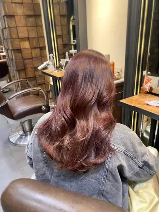 セミロング MINXginza タイラミユネのヘアスタイル