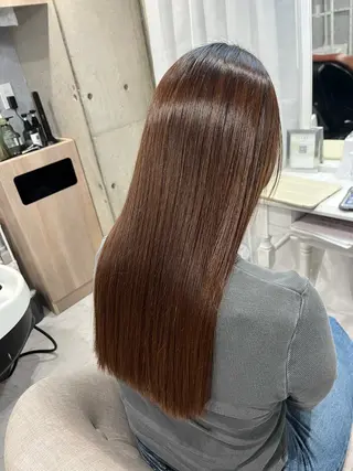 セミロング fee小倉店 Asakaのヘアスタイル