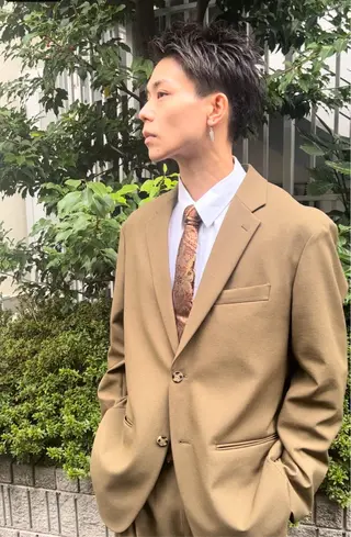 メンズ 鈴畑 皓平のヘアスタイル