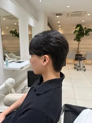 ショート パーマ 村瀬 友香のヘアスタイル