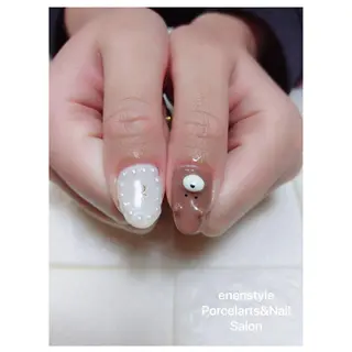 ミディアム ネイル 👑enen style👑のネイルデザイン