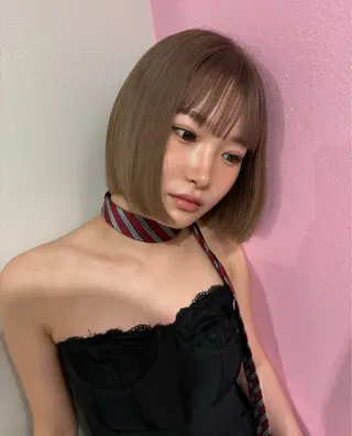 ショート カラー fuu kaのヘアスタイル