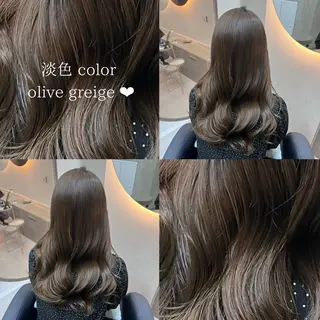 セミロング カラー パーマ 《柔らかhair𓍯 》木村美姫のヘアスタイル