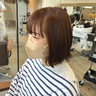 ミディアム 綿貫 美雪のヘアスタイル