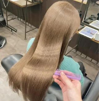 ロング 🎀韓国ヘア Riho🎀のヘアスタイル