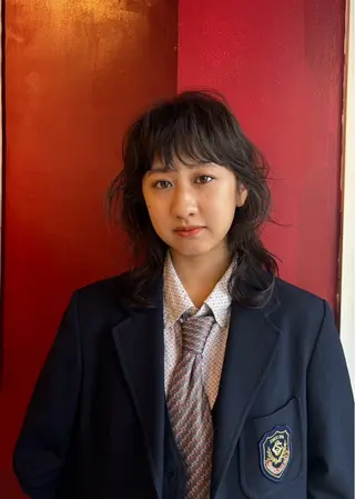 パーマ イデカワ リナのヘアスタイル