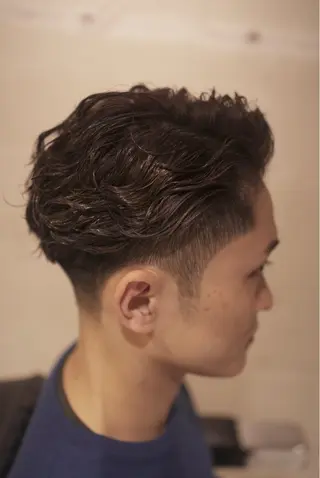 パーマ メンズ 吉祥寺バーバー takumiのヘアスタイル