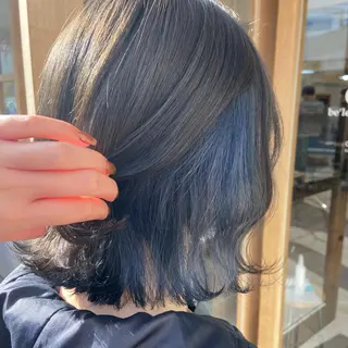 ミディアム 韓国|ミルクティ momoeのヘアスタイル