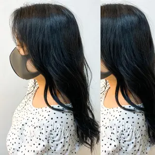 ロング 仁和山 健汰のヘアスタイル