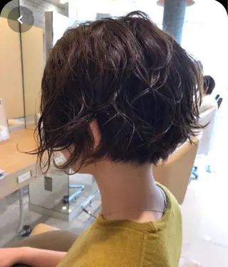 ショート 鳥越 一希のヘアスタイル
