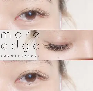 マツエク・マツパ more edge 表参道のマツエク・マツパデザイン