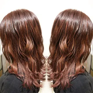 ミディアム カラー ご予約 宜しくお願いします！のヘアスタイル