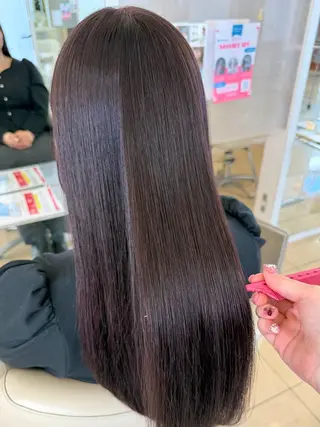 ロング 💗透明感カラー💗 にしぞえ ななみのヘアスタイル