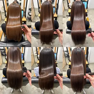 ロング 1回で綺麗になる 髪質改善 小山光のヘアスタイル