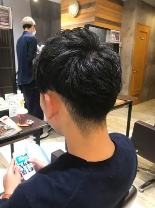 パーマ ヘアアレンジ メンズ キッズ ネイル マツエク・マツパ EnBlesS西宮 マンツーマン神道有基のヘアスタイル