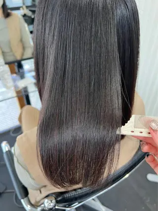 ロング 宇野 鈴花のヘアスタイル