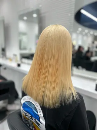 ミディアム カラー 渋谷人気1位✨カラー 縮毛、髪質改善のヘアスタイル