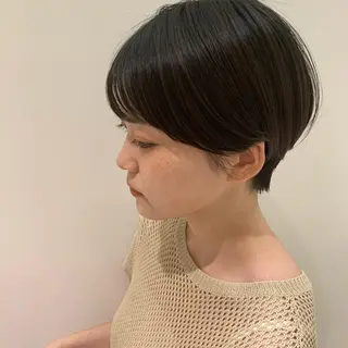 ショート 鳥越 一希のヘアスタイル